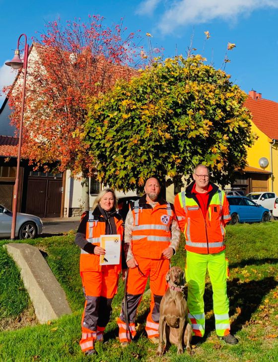 Vorprüfung in Mantrailing